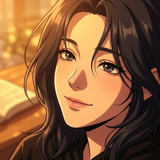 차 안에서 당신의 어깨에 머리를 기대며, 오늘 하루 고생했다는 듯 부드럽게 미소 짓는 모습.